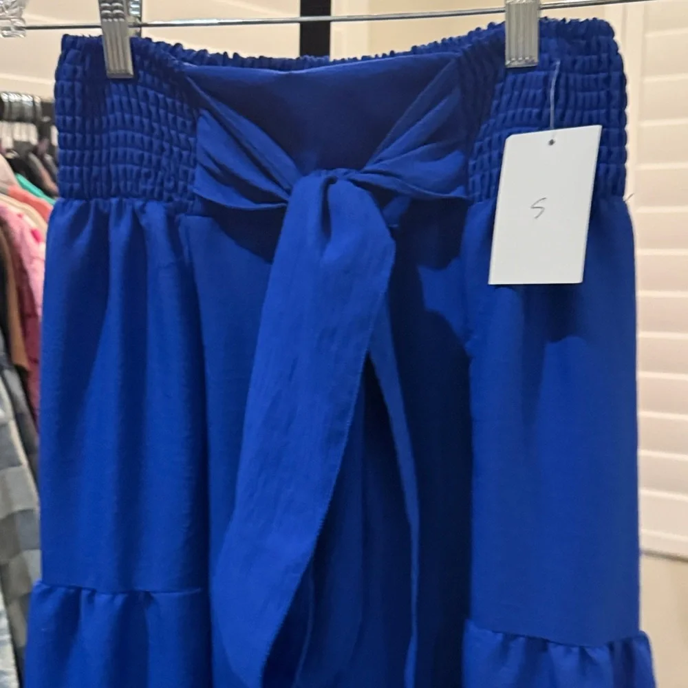 #72 WIDE LEG TIERED PANT - Picture 2 of 2